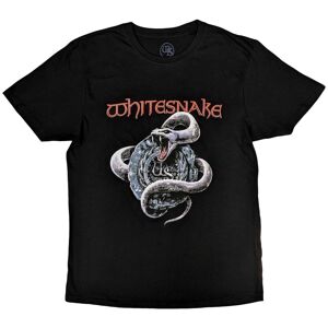 Whitesnake Unisex T-Shirt: Silver Snake (Medium)