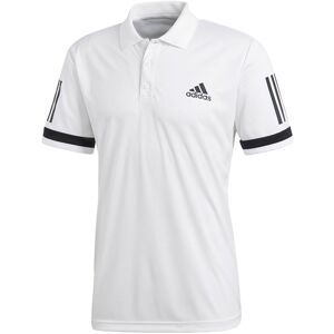 Adidas Kortærmet Poloshirt Club 3 Stripes Hvid XS Mand