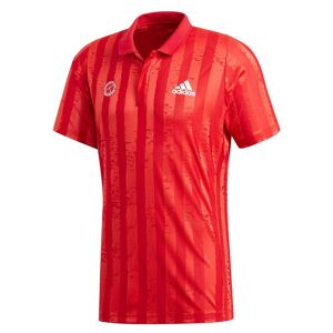 Adidas Kortærmet Poloshirt Freelift E Rød S Mand