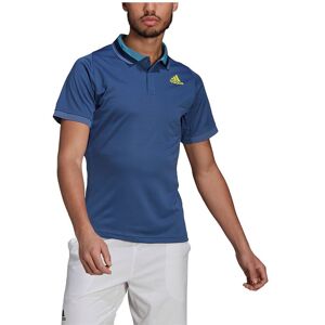 Adidas Kortærmet Poloshirt Tennis Freelift Primeblue Heat Ready Blå S Mand