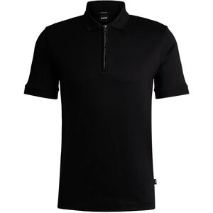 Boss Kortærmet Polo Polston 11 Sort XL Mand