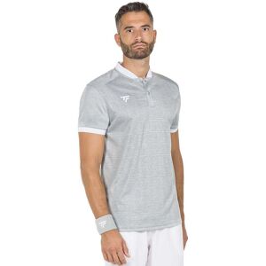 Tecnifibre Kortærmet Polo Team Mesh Grå XL Mand