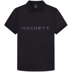 Hackett Kortærmet Polo Essential Sort L Mand