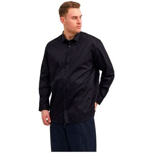 Jack _ Jones Jack & Jones Lang ærmet Skjorte Blacardiff Plus Sort 2XL Mand