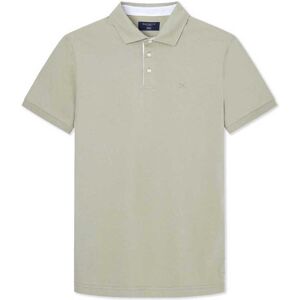 Hackett Kortærmet Polo Selvedge Trim Beige 3XL Mand