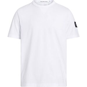 Calvin Klein Jeans Kortærmet T-shirt Badge Regular Hvid M Mand