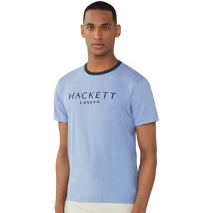 Hackett Kortærmet T-shirt Heritage Classic Blå M Mand