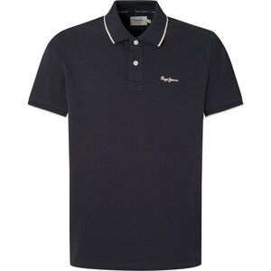 Pepe Jeans Kortærmet Polo Hans Sort M Mand