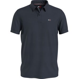 Tommy Jeans Kortærmet Polo Placket Blå XL Mand