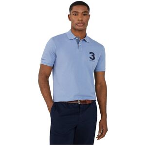 Hackett Kortærmet Polo Heritage Number Blå L Mand