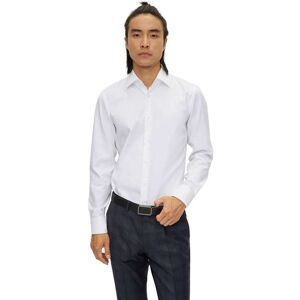 Boss Slim Fit Skjorte H-hank Kent Hvid 45 / Regular Mand