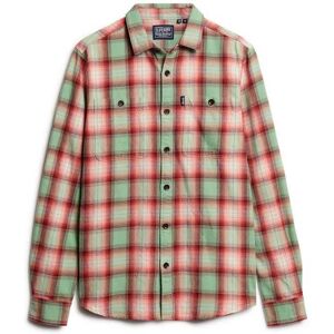 Superdry Skjorte Vintage Check Rød L Mand