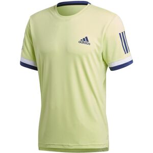 Adidas Kortærmet T-shirt Club 3 Stripes Gul XS Mand