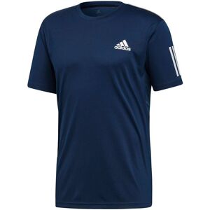 Adidas Kortærmet T-shirt Club 3 Stripes Blå XS Mand