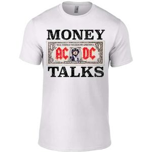 AC/DC Money Talks mens t-shirt White