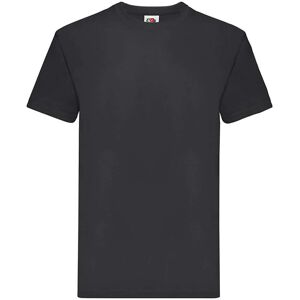 Fruit of the Loom Herre Super Premium kortærmet T-shirt med kort ærme og rund hals