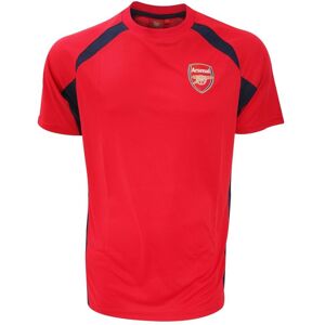 Arsenal FC Herre Official Football Crest Panel T-Shirt