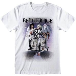 Beetlejuice Unisex T-shirt med plakat for voksne