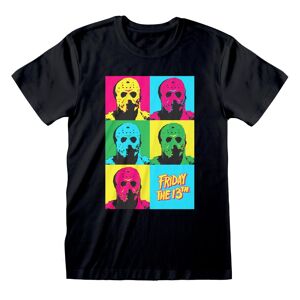 Friday The 13th Unisex Pop Art T-shirt til voksne