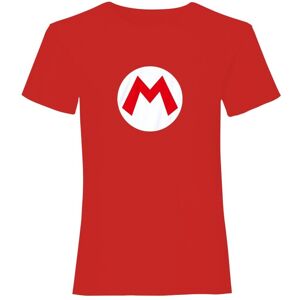 Super Mario Unisex T-shirt med logo til voksne