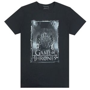 Game of Thrones T-shirt med jerntrone til mænd