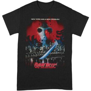 Friday The 13th Unisex T-shirt til voksne Jason tager Manhattan