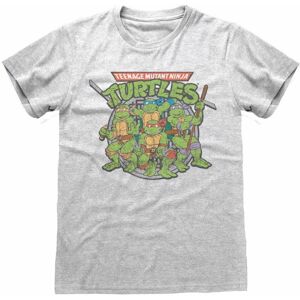 Teenage Mutant Ninja Turtles Unisex Retro T-shirt til voksne