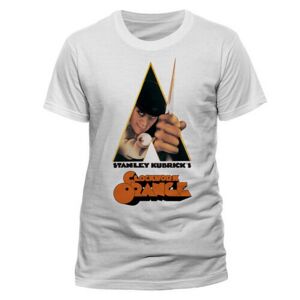 Clockwork Orange Stanley Kubrick plakat T-shirt til mænd