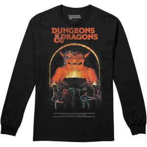 Dungeons & Dragons Langærmet T-shirt med lange ærmer til mænd med rollespilleren