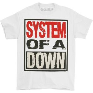 System Of A Down Unisex T-shirt med stablet logo til voksne