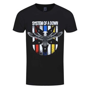System Of A Down Unisex T-shirt til voksne i ørnefarver