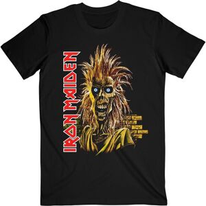 Iron Maiden Unisex T-shirt til voksne med første album 2