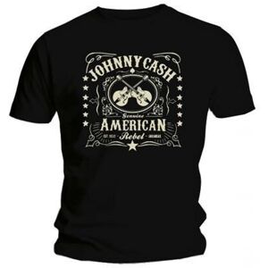 Johnny Cash Unisex T-shirt til voksne med amerikansk oprører