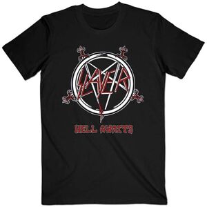 Slayer Unisex T-shirt med print til voksen med Hell Awaits Tour Back