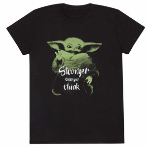 Star Wars: The Mandalorian Unisex voksen Stærkere end du tror T-shirt