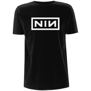 Nine Inch Nails Unisex T-shirt med klassisk logo til voksne