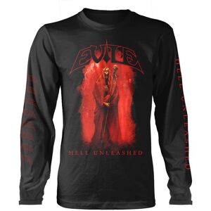 Evile Unisex T-shirt med lange ærmer til voksne med Hell Unleashed