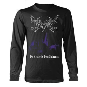Mayhem Unisex T-shirt med lange ærmer til voksne De Mysteriis Dom Sathanas