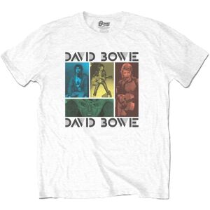 David Bowie Unisex T-shirt med Mick Rock Collage til voksne