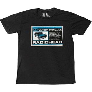 Radiohead Unisex T-shirt med kulstofmærke til voksne