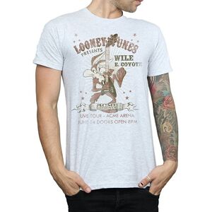 Looney Tunes Mens Wile E Coyote Guitar T-Shirt