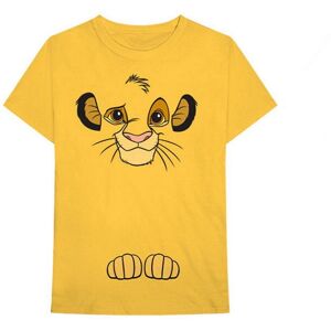 The Lion King Unisex Adult Simba Back Print Cotton T-Shirt