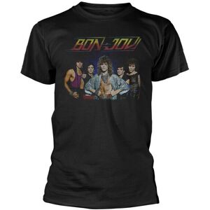 Bon Jovi Unisex Adult Tour ´84 Cotton T-Shirt