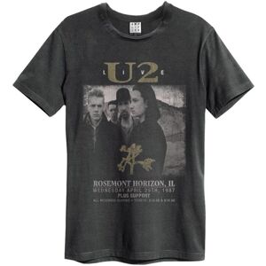 Amplified Unisex T-shirt til voksne med U2 Live