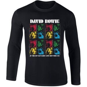 David Bowie New York Kit Kat Club langærmet t-shirt