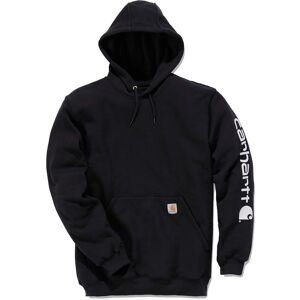 Carhartt Sweatshirt Med Hætte Logo Sort XS