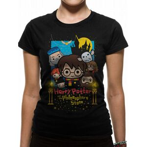 Harry Potter - Cute Poster Art Fotl Fitted  T-Shirt, Kvinder