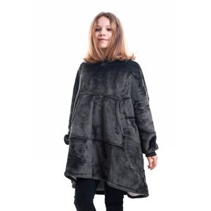 24.se Oversized hoodie - Mørkegrå 84cm