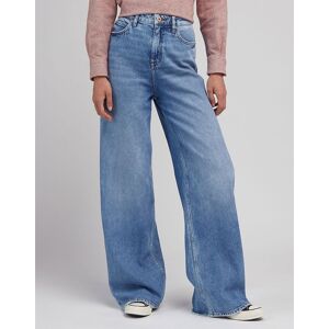 Lee Jeans Stella A Line Blå 32 / 33 Kvinde