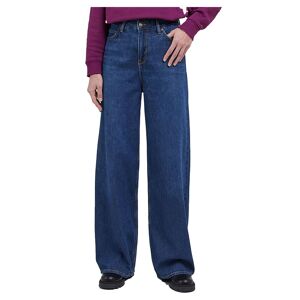 Lee Stella A Line Wide Fit Jeans Blå 33 / 33 Kvinde